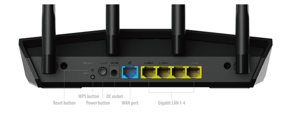 ASUS RT-AX1800S V2 Wi-Fi 6 router 